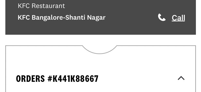 jujuatvi's tweet photo. @KFC_India @KFC_India your twitter representative didn’t even ask for my order ID 😭😭😭😭, it’s pretty obvious that it’s just a showcase account so here you go https://t.co/NdaWBjQnsI