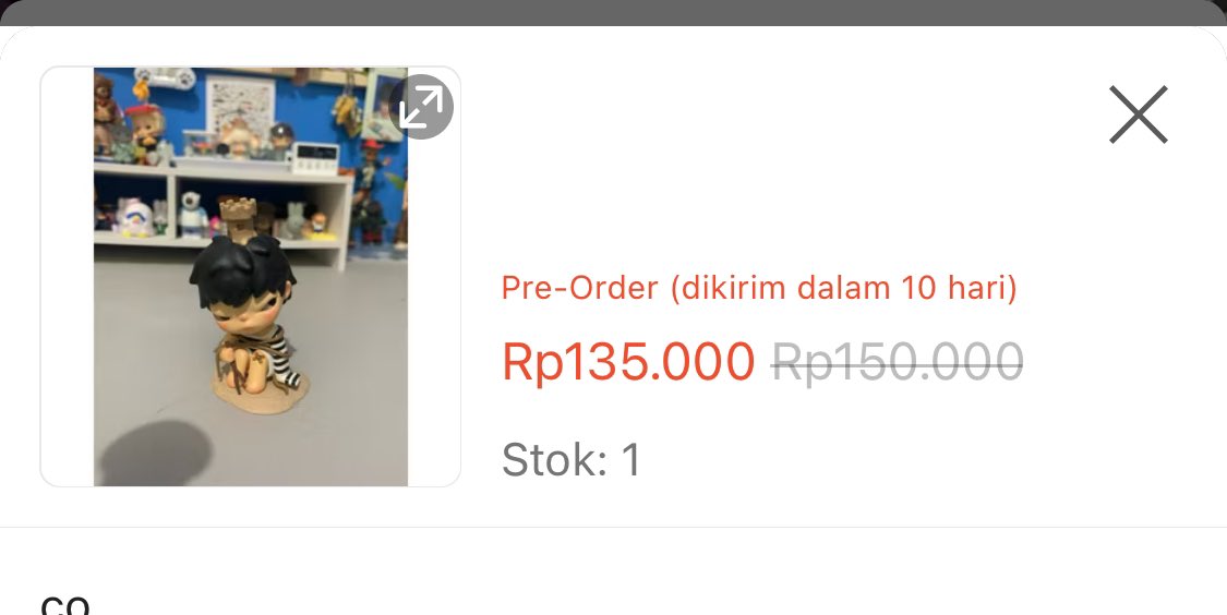 smitthki's tweet photo. wts / want to sell

hirono prisoner (from mime series) no box, with foil and card

⛓️‍💥 https://t.co/oPZNCzUb6T after shopee video
⛓️‍💥 can send tomorrow
⛓️‍💥 safe pack with box &amp; plastic
📍 send from Bandung 🇮🇩

link: https://t.co/iPVzWtGsgO

dm me for condition 💕 https://t.co/X4nrohp7vw