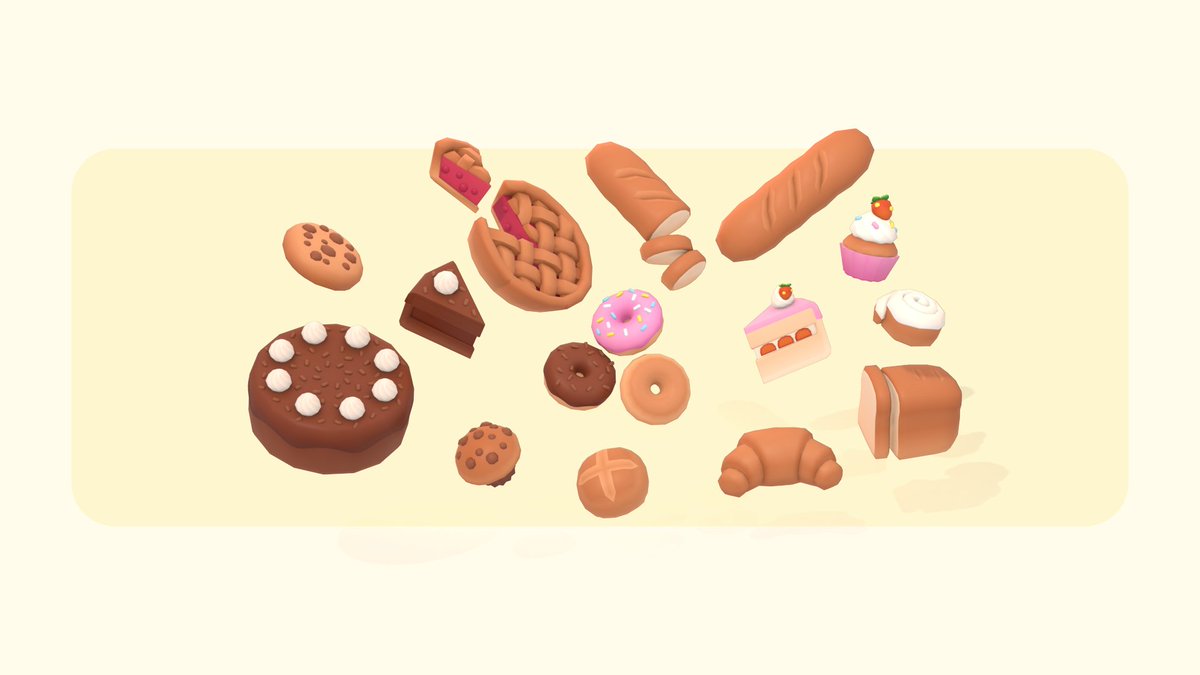 IsaLousberg's tweet image. Hi I'm Isa! Freelance 3D artist
I'm open for work/commissions, in the meantime I'm making cute and stylised 3D game assets!
Check 'em out on my itch page, most of them are free!🧁
Get in touch, if you're looking for an artist :)
RT's would be appreciated❤️
#gamedev #indiedev