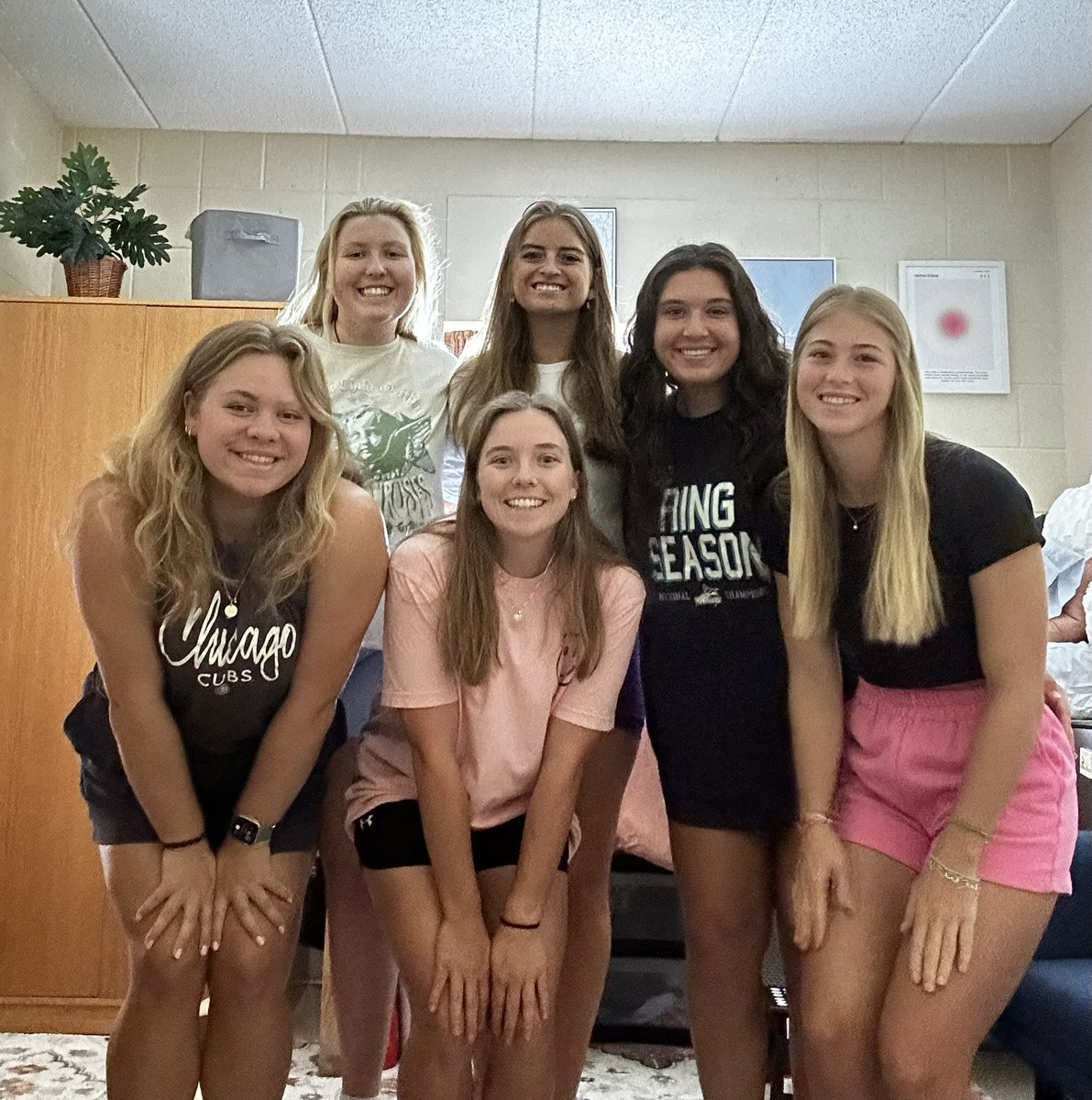 First day of school for these Marlins! #outlove <a href="/VWUSOFTBALL/">Va Wesleyan Softball</a>
