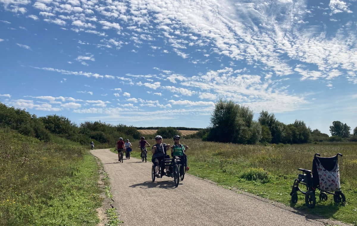 Sustrans South (@sustranssouth) on Twitter photo Sun and smiles today on the #AvenueVerte as we celebrated the start of Paralympics #Paris2024 with our own adapted cycling event on the path at near Newhaven π π©β𦽠π΄ββοΈ.
Local people got a chance to try out various adapted cycles thanks to <a href="/CuckmereCycleCo/">Cuckmere Cycle Co.</a> @motability π Sun and smiles today on the #AvenueVerte as we celebrated the start of Paralympics #Paris2024 with our own adapted cycling event on the path at near Newhaven π π©β𦽠π΄ββοΈ.
Local people got a chance to try out various adapted cycles thanks to <a href="/CuckmereCycleCo/">Cuckmere Cycle Co.</a> @motability π
