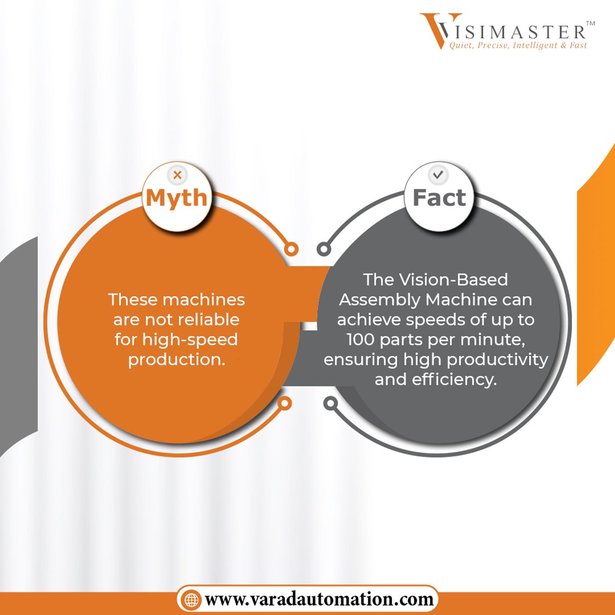 VAR_Visimaster's tweet image. Transform your production line with our Vision-Based Assembly Machine. Precision, speed, and myth-busting in one.  
🔗 varadautomation.com

#roboticsandautomation #visionbasedassembly #industrialautomation #industry40 #indianautomationindustry #madeinindia #varadautomation