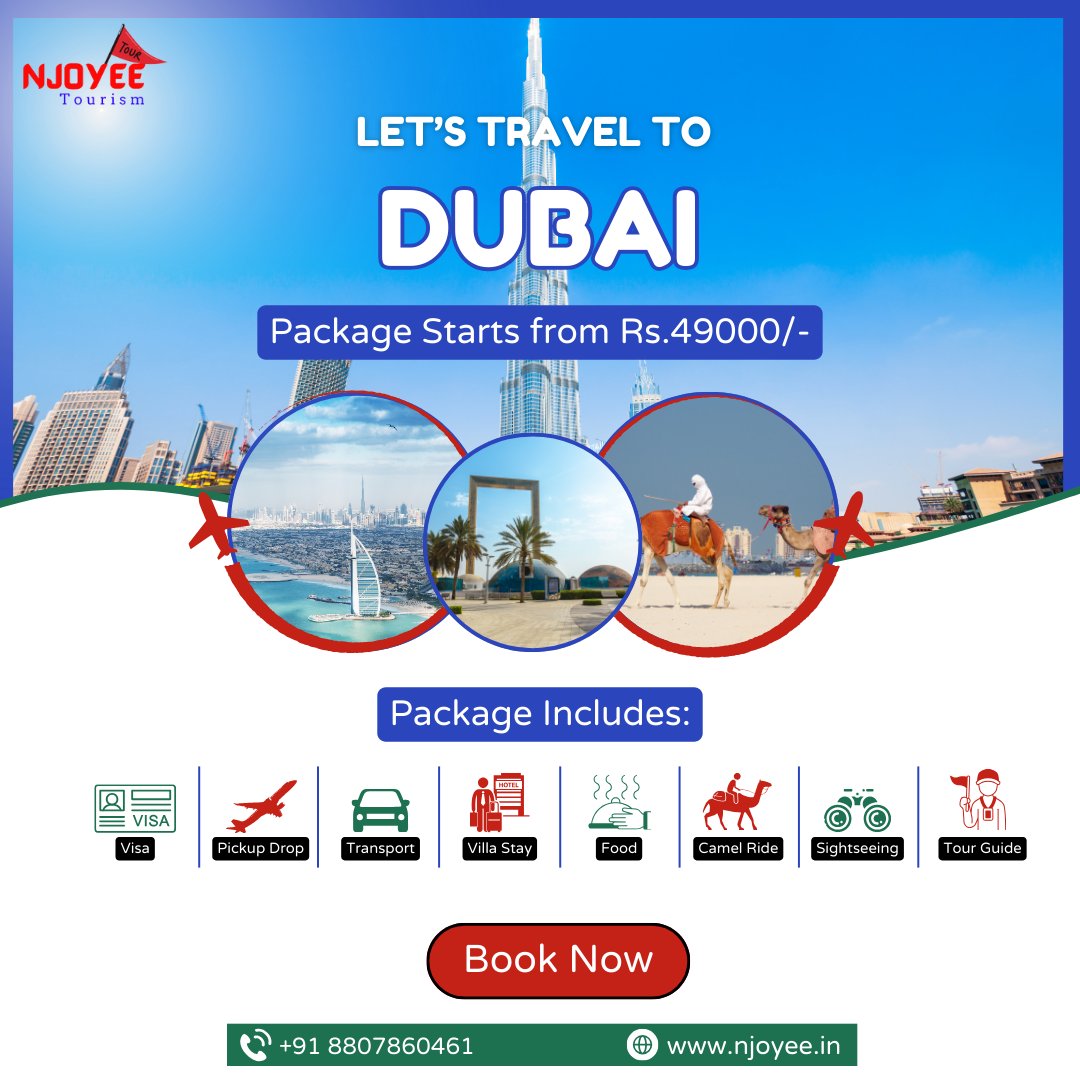 NjoyeeD's tweet photo. Book Now!

📞 +91 8807860461
🌐 https://t.co/GzFk86o3Dm
📩 info@njoyee.in

#Dubai #dubailife #dubaimall #burjkhalifa #mydubai #dubailuxury #Trending #trendingpost #instagood #ɪɴsᴛᴀᴘᴏsᴛ #trend #travelphotography #dubaitrend #uae https://t.co/qDuZ3oEG4N