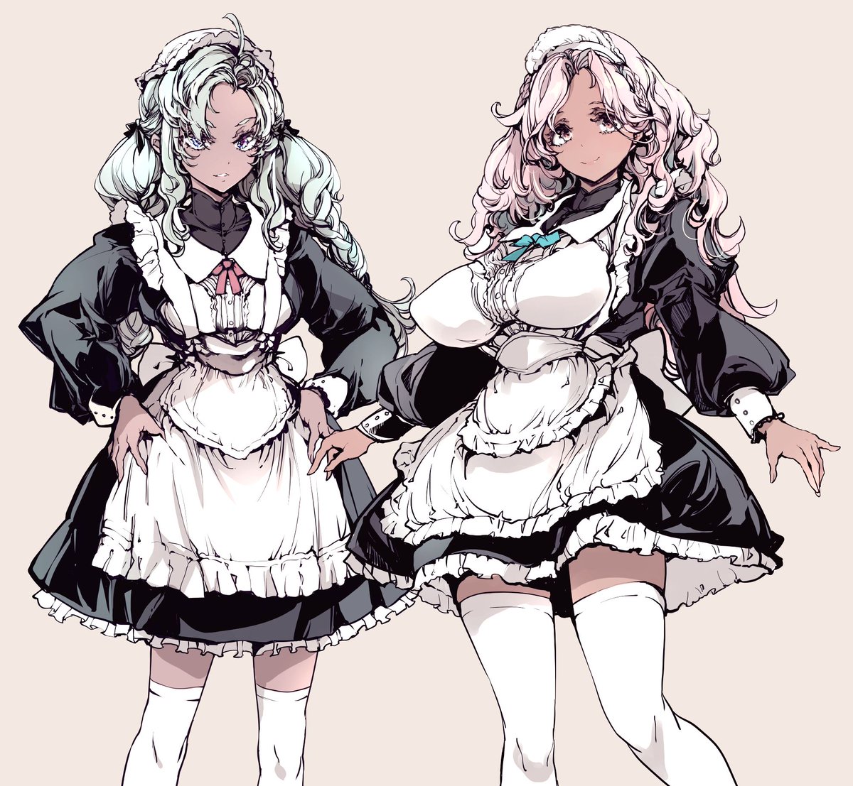 次回のメイド姉妹漫画 