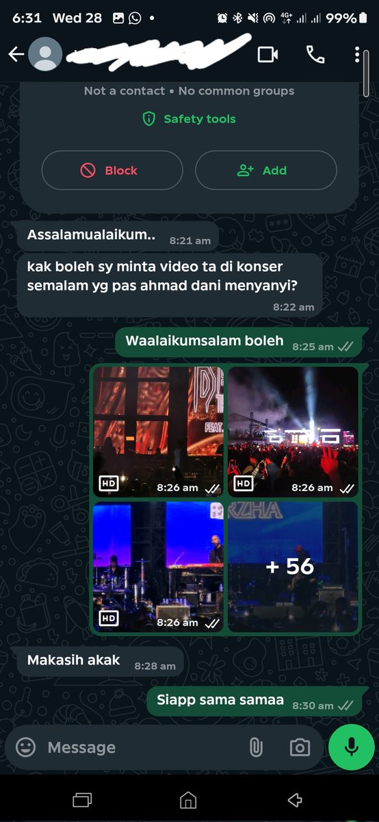 Tharsyhp's tweet photo. Tagline iklannya @samsungID pas dulu launching S23 Series "Can you send me that?" Bener2 kejadian pas coba rekam konser pake S24 Ultra dengan jarak ±50 meter dari panggung, ada 7 orang minta nomer hp untuk dikirim video, dan tmn2 kantor yang ikut juga pada minta🤣🤣 https://t.co/jywggHEh7N