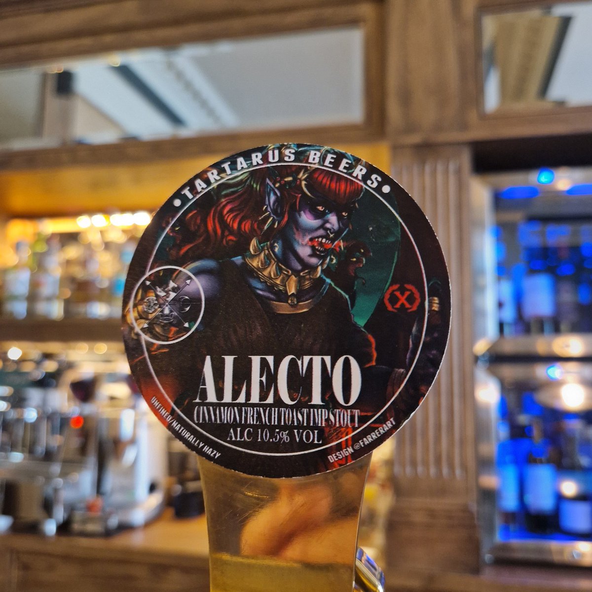 thecolmoretap's tweet photo. Craving something dark, daring, and breakfast-inspired? The folks at @Tartarusbeers have you covered with their Cinnamon French Toast Imperial Stout, Alecto! 🍻 #CraftBeer #StoutLovers #BeerOClock #BreakfastBeer #TartarusBrewing https://t.co/zz3HzEaXWj