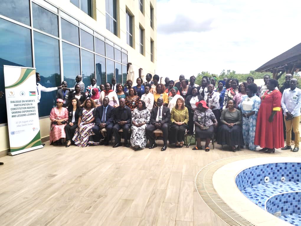 📍Juba! 🇸🇸 
Excited to join the dialogue on women's participation in the constitution-making process under the R-ARCSS, sharing experiences &amp; lessons. This is a vital step towards inclusive governance, gender equality &amp; the representation of all voices in 🇸🇸's future! #Yesto1325