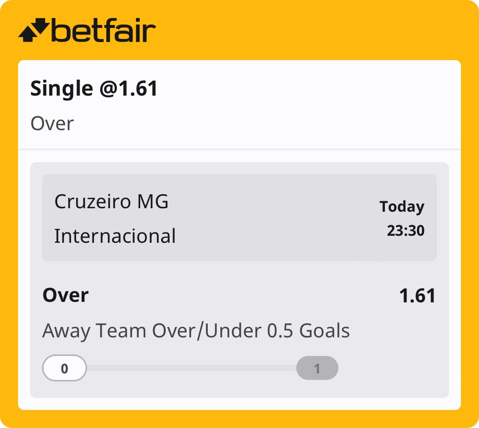 mousebets's tweet image. Got on at a crazy price. Away goals o0.5