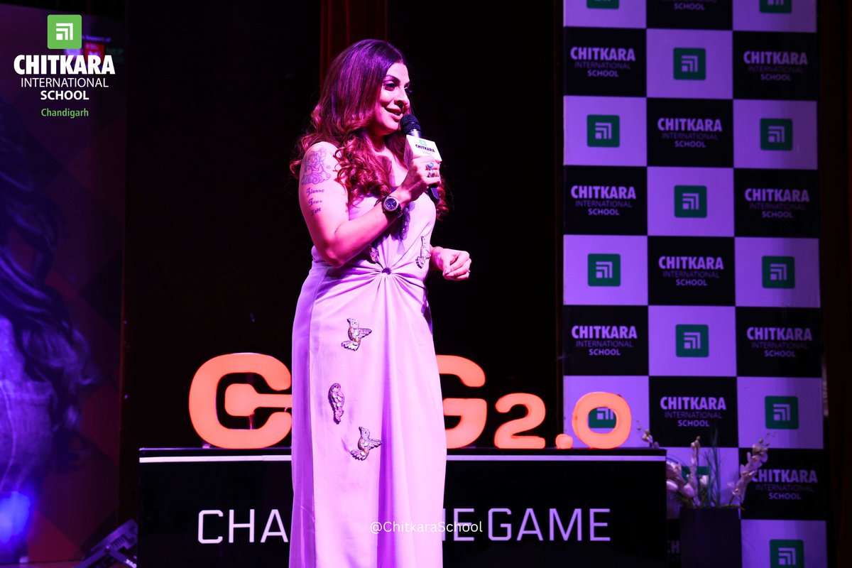 chitkara_school's tweet photo. "Empowering minds, Tannaz Irani decodes life’s algorithm in “Unsubscribing the Drama &amp; Decoding Life’s Algorithm with a Magic Pill on Living” Session at Chitkara International School’s “Change the Game 2.0"

-
#CIS #CTG #Changethegame #session #decodinglife https://t.co/1dEojYqIQo