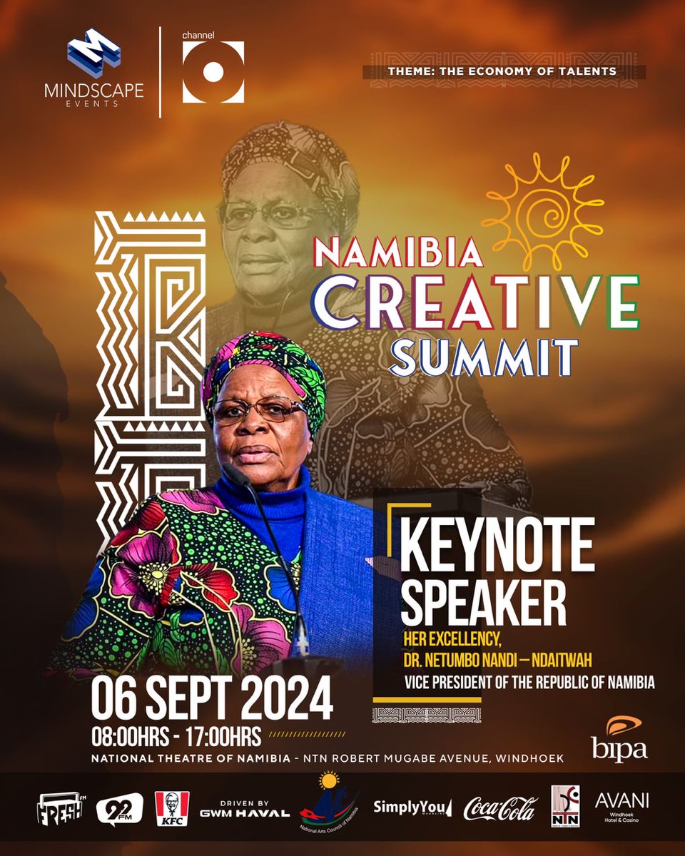 Josy_Ndili's tweet photo. Join us for an excilerating summit to discuss all things creativity in a bid to empower the youth.
You surely cannot miss this!!!
#Namibiacreativesummit2024
#proudlynamibian๐ณ๐ฆ
#creativityiskey https://t.co/zg8LNwM3WR