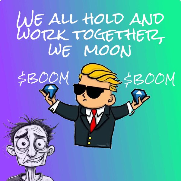 BinaryOutcome's tweet photo. The $BOOM community has built a solid foundation of members who are committed to a binary outcome: 🌙 or 💨
Making memes fun again #MMFA https://t.co/gj5WTgpGOc