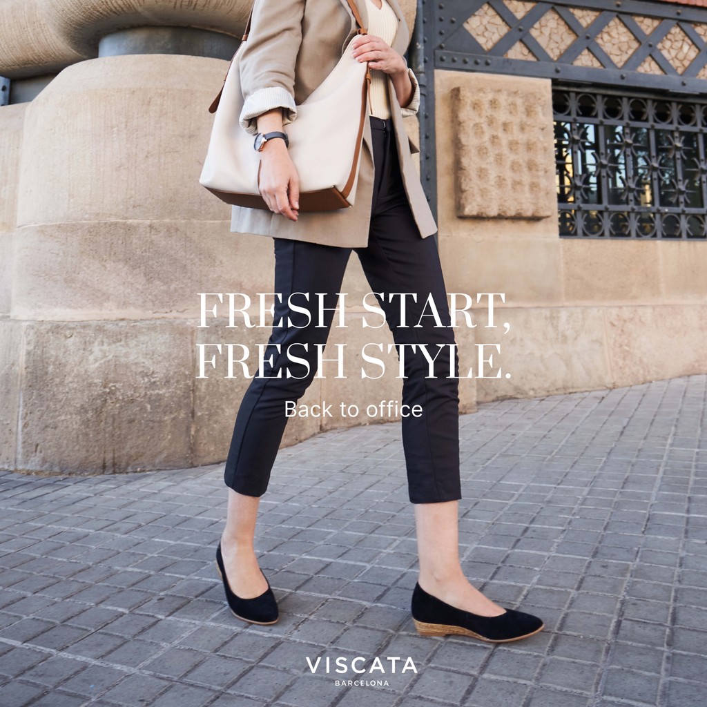 Step back into the office with elegance and confidence. 

Enjoy 20% off with the code BACKTOTHEOFFICE20—perfect for navigating the demands of office life with ease and grace.

bit.ly/4fBWJlD
.
.
#espadrilles #officewear #officeshoes #ss24 #viscata