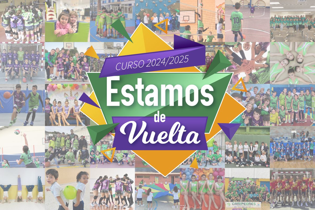 ¡¡Estamos de vuelta!! ✌🏼 ¡¡Qué ganas tenemos!! Y vosotros... ¿¡Estáis preparados!?

La temporada 2024/2025 viene cargada de novedades y sorpresas que no os podeis perder. ¡Estad muy atentos a nuestras redes sociales!

Disfrutamos del deporte #enFamilia 💚
#SomosEscuelaDeportiva