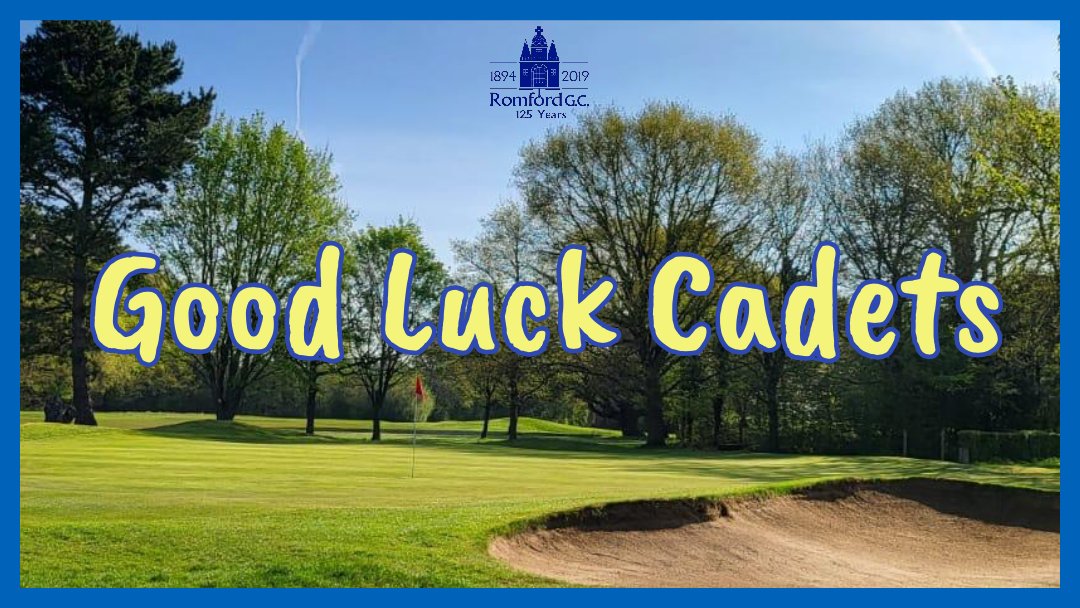 Romfordgolfclub's tweet photo. Good luck to our cadets playing in their competition today. May you all play well and enjoy your day #rgc #rgccadets #cadetgolfinessex https://t.co/LxD9iaVztY