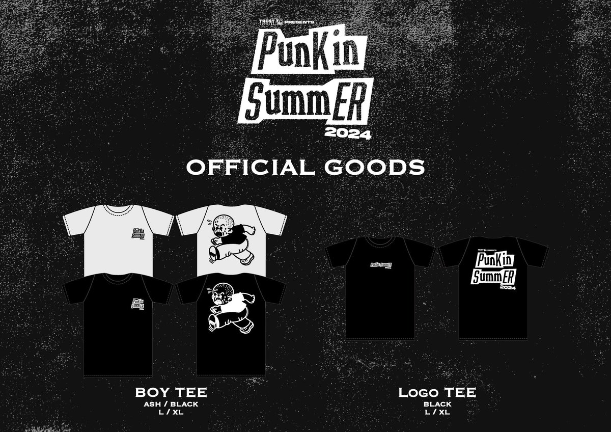 パンサマグッズ公開🌊】 PUNK IN SUMMER2024 オフィシャルグッズ