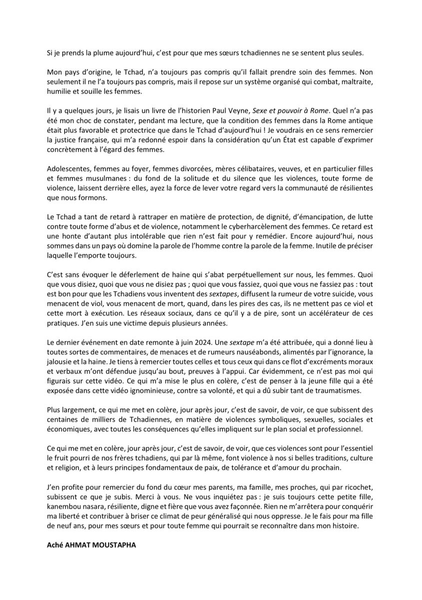 Parce que le silence, aussi, est une violence : voici ma tribune.