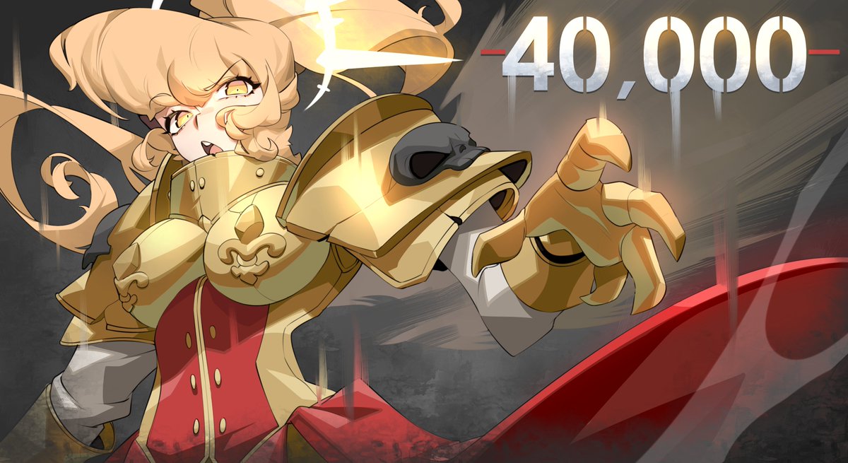 Hiya darlings!~

And thank you so much for bringing us over 40,000 followers! We love and cherish every single one of you and we hope you'll love it here too! 💗

Now, on to the celebration 40k art!