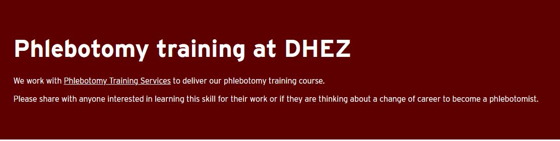 DHEZ (@digitalhealthez) on Twitter photo 🌟🚀Don't miss out on our Level 3, fully accredited Phlebotomy Course🩸 - running from 24 to 25 September <a href="/UniofBradford/">University of Bradford</a> with @phlebotomyts
Book your place here: bradford.ac.uk/dhez/health-so…
#Bradford #Phlebotomy #Training 🌟🚀Don't miss out on our Level 3, fully accredited Phlebotomy Course🩸 - running from 24 to 25 September <a href="/UniofBradford/">University of Bradford</a> with @phlebotomyts
Book your place here: bradford.ac.uk/dhez/health-so…
#Bradford #Phlebotomy #Training