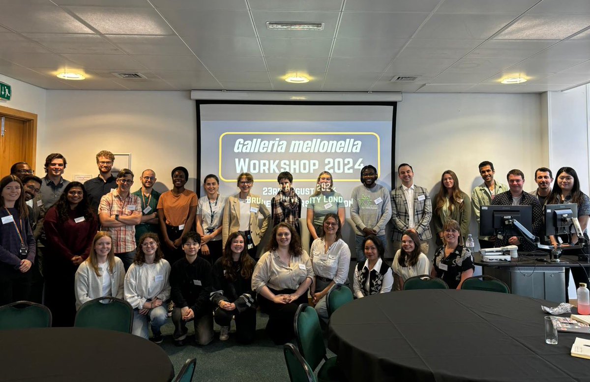 Evgenia_Maslova's tweet photo. Our #Galleriamellonella Workshop 2024 was a big success last Friday! Thank you for all the speakers and participants, it was wonderful to see so much moth-enthusiasm and exchange knowledge of this model! https://t.co/piBNrJglCR