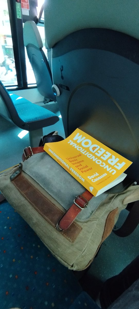 On my way to the 23rd Congress of Basic Income Earth Network (Bath, 29-31 August): "Reclaiming Radical Roots: Basic Income and Socio-Ecological Transformation". Ethics, politics, work, pilots, films... and debating "Uncondicional Freedom" as well! In person&amp;online. See you there!