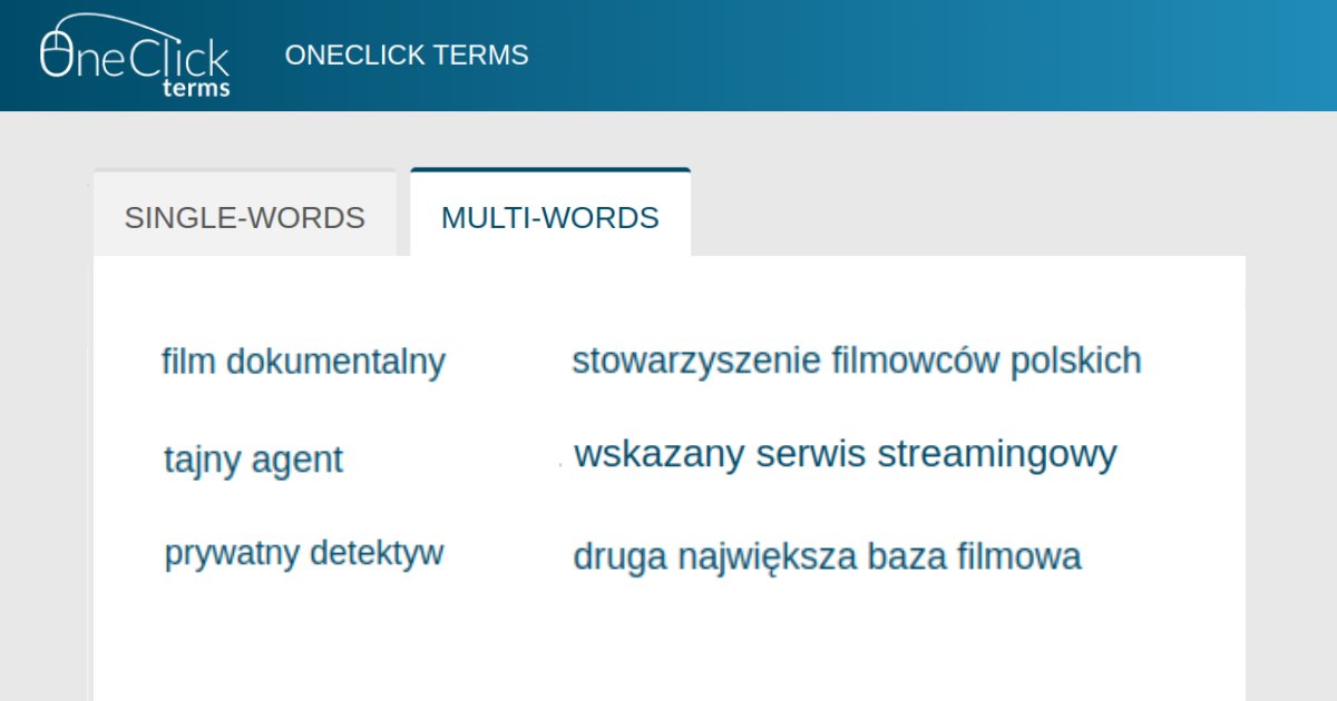 SketchEngine's tweet image. The multi-word #termExtraction for the #PolishLanguage just got better! 🇵🇱 Find longer, more complex terms at terms.sketchengine.eu. Get clean output for your #Glossary or upload directly to your #Localization software!