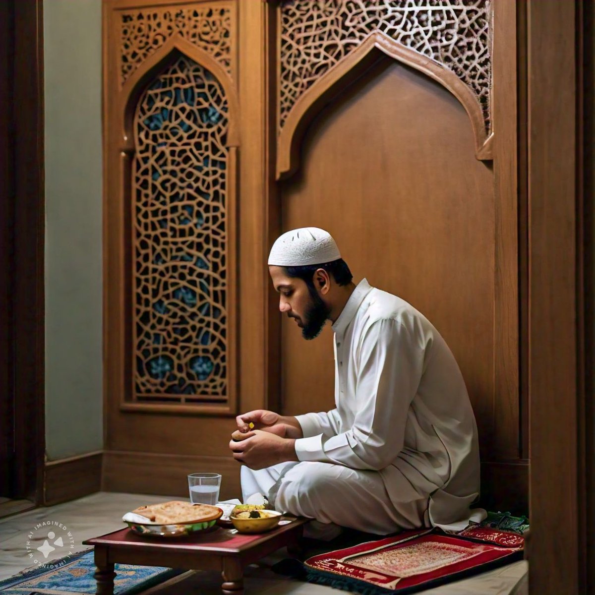 HadeesNabawi's tweet photo. قالَ ﷺ:

جب تم میں سے کسی کا رات کا کھانا لگا دیا جائے اور نماز کے لیے اقامت ہو جائے تو کھانے سے ابتدا کرو (پہلے کھانا کھاؤ). اور وہ (شخص) نماز کے لیے ہرگز جلدی نہ کرے، یہاں تک کہ اس (کھانے) سے فارغ ہو جائے.

مسلم 1244
(بخاری 673؛ ترمذی 354؛ ابوداؤد 3757؛ ما��ہ 934؛ مشکوٰۃ 1056) https://t.co/BrEnmai2Yb