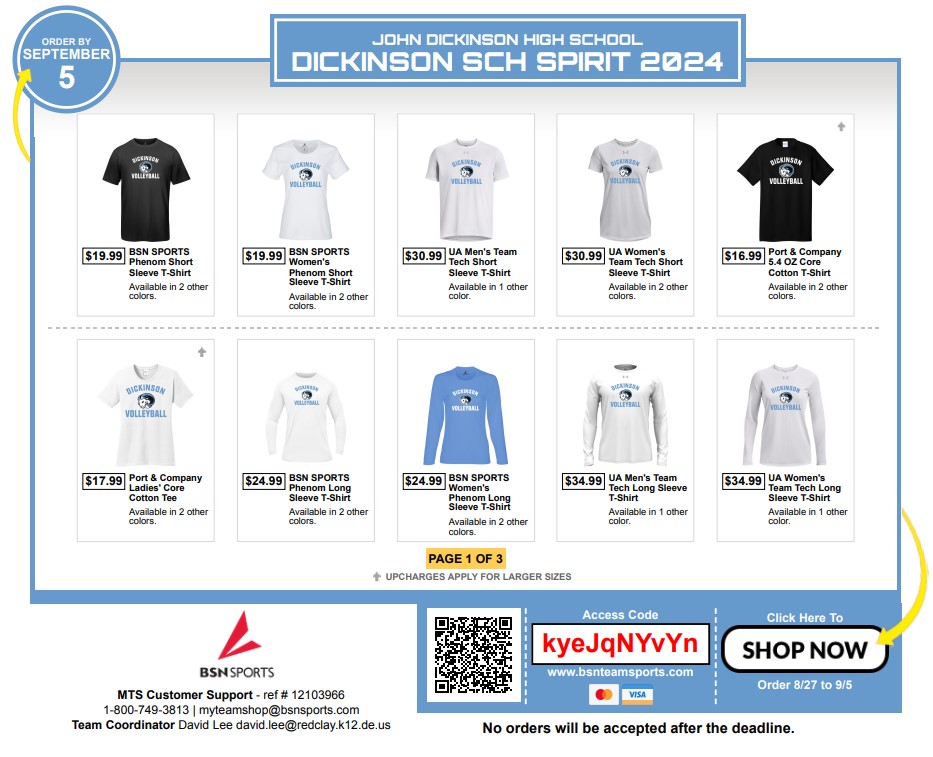 Dickinson Volleyball tweet media