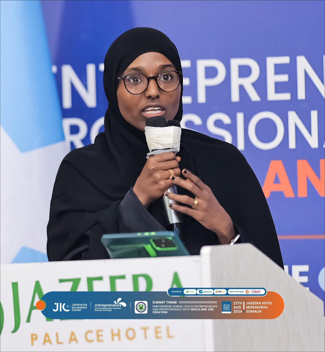 JamilaHagi's tweet photo. I’m honored to attend the 𝐄𝐧𝐭𝐫𝐞𝐩𝐫𝐞𝐧𝐞𝐮𝐫𝐬 𝐚𝐧𝐝 𝐏𝐫𝐨𝐟𝐞𝐬𝐬𝐢𝐨𝐧𝐚𝐥𝐬 𝐒𝐮𝐦𝐦𝐢𝐭: 𝐀𝐰𝐚𝐫𝐝𝐬 &amp; 𝐄𝐱𝐩𝐨 an event dedicated to empowering Somali youth entrepreneurs and professionals with essential skills &amp; opportunities for job creation.
@thejicenter https://t.co/OGlxvbXyz5