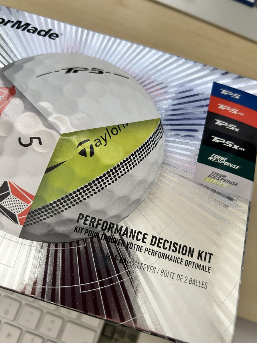 JamesJamwilson's tweet photo. @TaylorMadeTour @TaylorMadeGolf You guys are the best - looking forward to the finding the best golf ball for my game - thank you! https://t.co/E6lhK1QVrh
