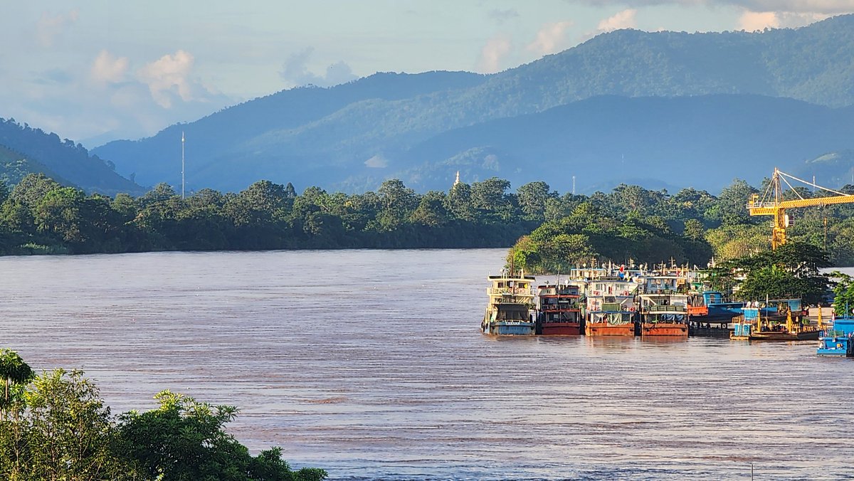 MSullivanSEAsia's tweet image. Fleet&apos;s in. And a lovely respite from the rain.  #goldentriangle