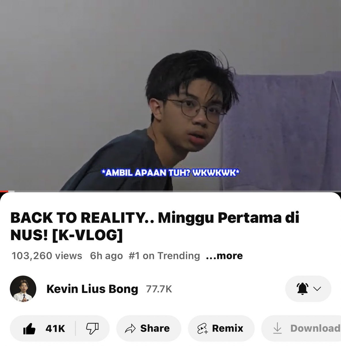 xoxooleoo's tweet photo. kereeenn bgtt #imkevin dan #kevmistry trendinggg 1 cuuuyyy😍 #KevmistryStreamingParty https://t.co/T3lTbpxphs
