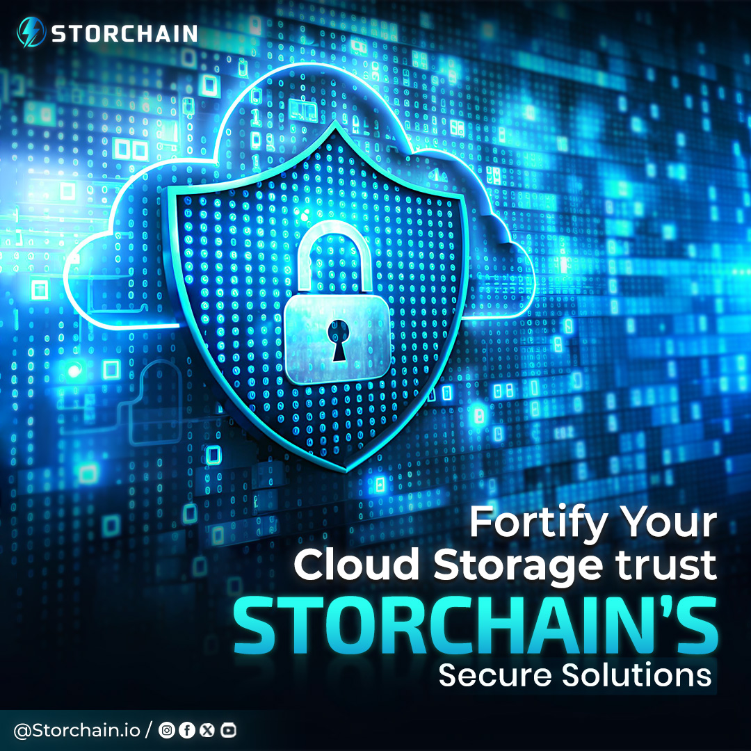Storchain_io's tweet image. 🚀 Boost Your Cloud Storage with Secure Solutions from Storchain! 🚀

🔒 Protect Your Data: Storchain&apos;s decentralized storage ensures top-tier security with encrypted data spread across a strong network. 💥

 #DataFortress #CloudSecurity