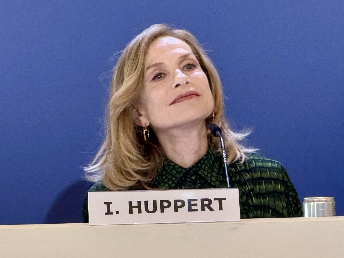 This year’s Venice Film Festival president, Isabelle Huppert