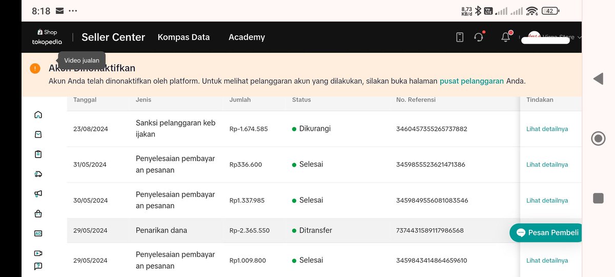rendozz's tweet photo. Tiktok shop dengan ketidak becusannya. Alasan pesanan palsu. Tanyain bukti jawabnya gak becus 🤬. Semoga aja cepet bangkrut tuh tiktokshop https://t.co/tWzKt8Oxic