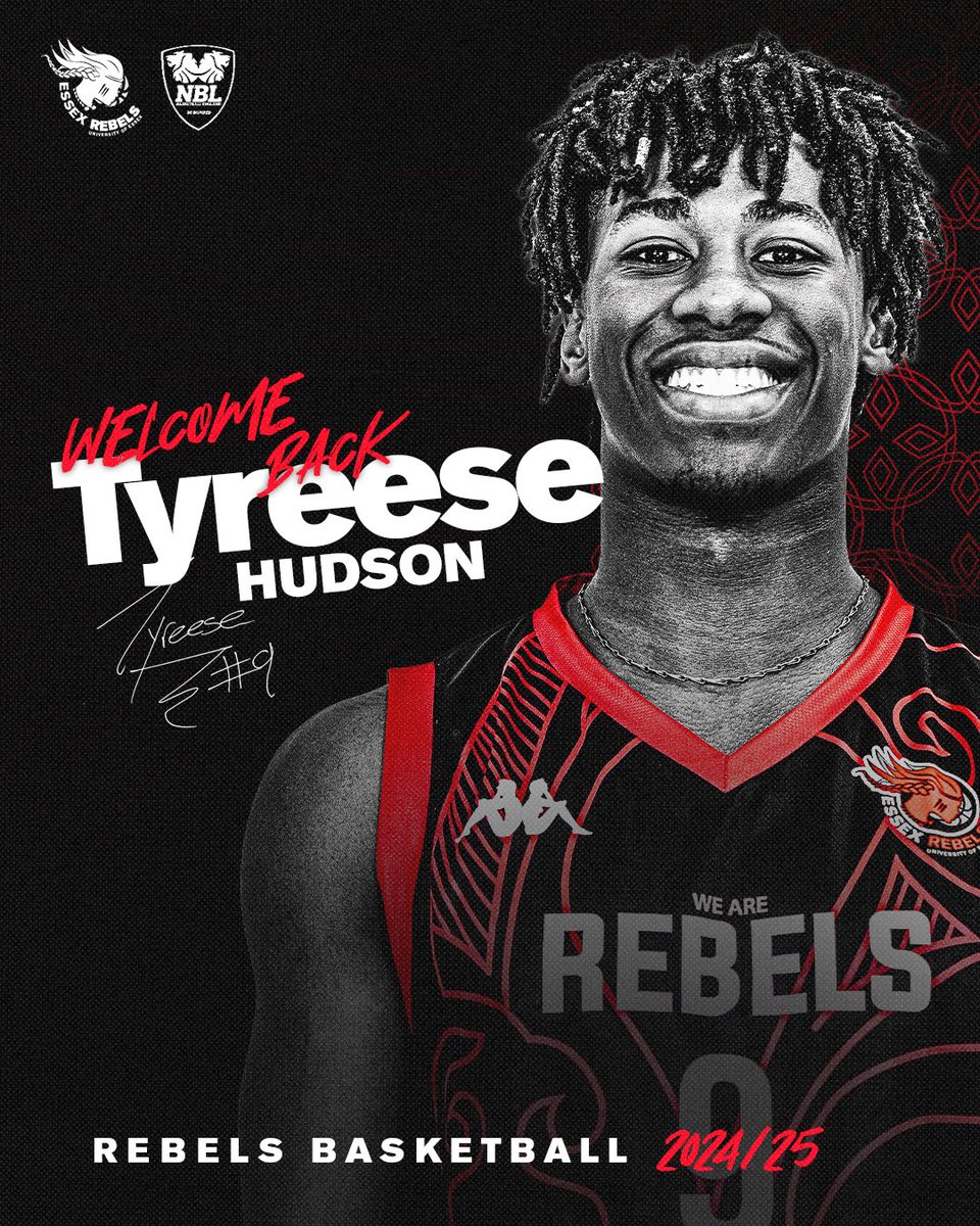 EssexRebels's tweet photo. Tyreese is back in the lab 😤
The wait is over, Rebels fans! 👀 We know it’s been a while, but we’re back with another signing tonight at 6pm ✍️
#UpTheRebs #WeAreRebels #WeAreEssex https://t.co/MjgMqol6Vf