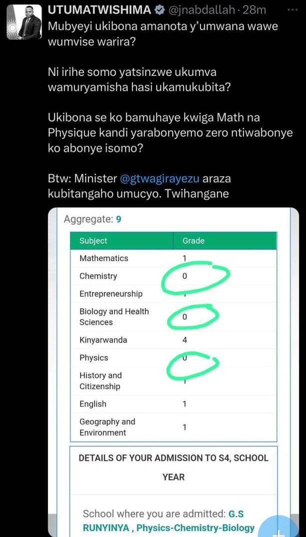 MushinzimanaF_'s tweet image. Aba bisanga bateretswe muri politiki ariko batarigeze banabirota ari na yo mpamvu bakoreshwa nka #Télécommande aho kuzana challenge

Umunyapolitiki wa nyawe ahagarara ku bitekerezo bye n&apos;iyo haba hari abo batabyumva kimwe

Ubu wasanga uwamutegetse kuyisiba yanamututse kuri Nyina