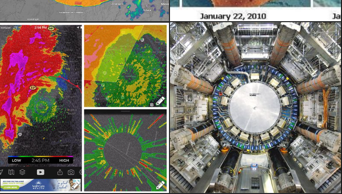 sacred22763's tweet photo. Giant anomaly appears on multiple weather radars over Mexico. Meteorologists claim it's something called a "range test" to confirm the radar is working but the strange energy signature created a strong magnetic flux in the atmosphere. https://t.co/ABMIaSXtso