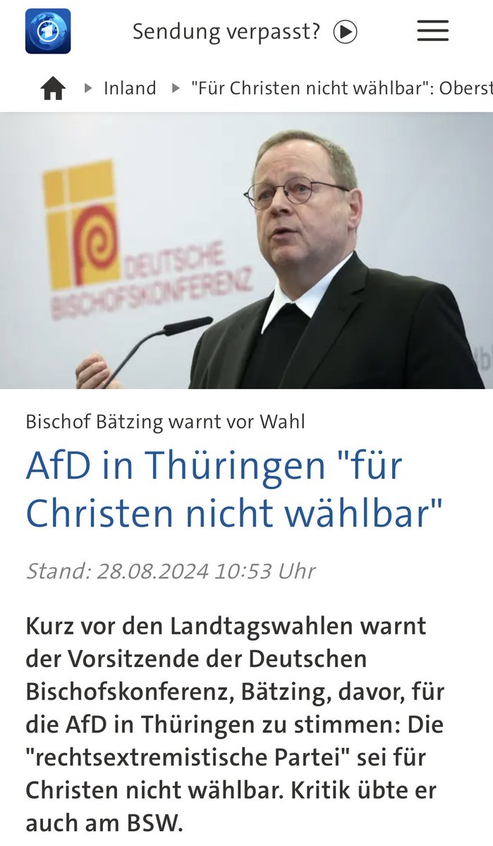 Sehr gut! Ein so klares Wort würde ich mir von allen Demokrat*innen in Spitzenämtern wünschen.