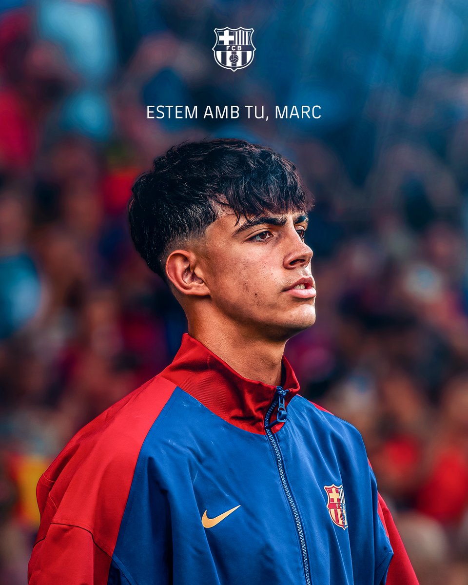 Estem amb tu, Marc 💙❤️