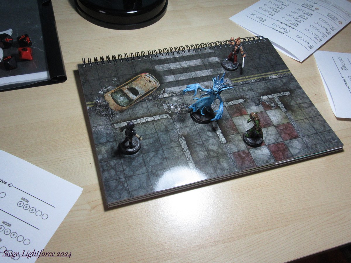 SiegeLightforce's tweet image. Small and humble project I created to be able to play Vampire TM with friends using handmade miniatures. Due to the small scale, they are not perfect, but I hope to improve the sculpting in this scale in the future. #vampirethemasquerade #tabletoprpg #sculpey #fanart #handmade