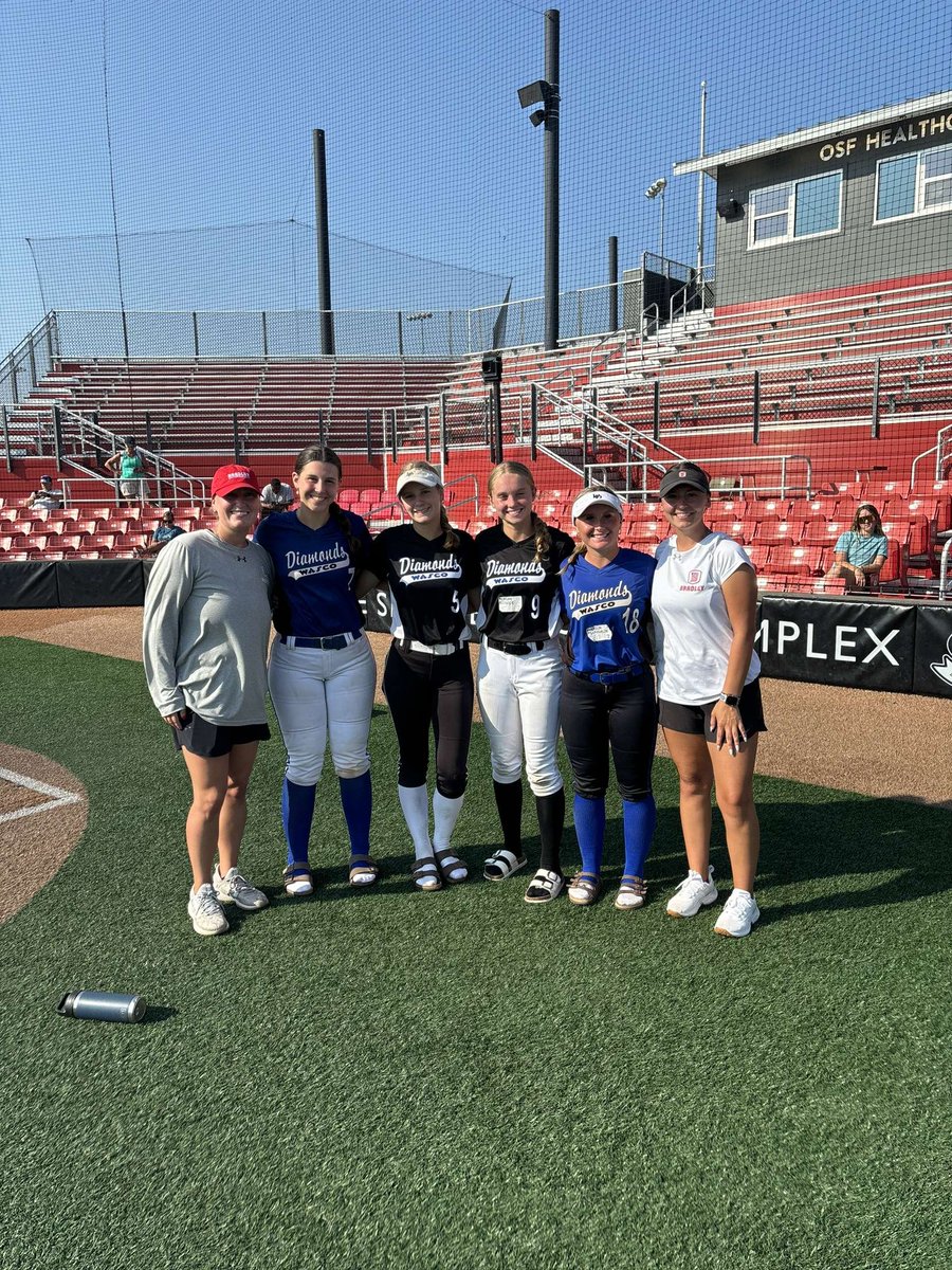 Thank you, <a href="/BradleySoftball/">Bradley Softball</a>, for another great camp!   <a href="/CoachSWillis22/">Sarah Willis</a> <a href="/cait_bone3/">Caitlin Gambone</a> <a href="/lo_gambone/">Lauren Gambone</a> <a href="/MmWasco/">Wasco Diamonds 18u MM</a> <a href="/WascoDiamonds/">Wasco Diamonds</a> <a href="/mahaffyt/">Tim Mahaffy</a>