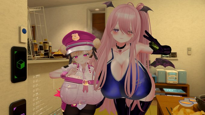 きなさんとツーショット!
色んな衣装見せてもらったりためになる改変話聞かせてもらってありがとうございました…!
また遊びましょ～! 