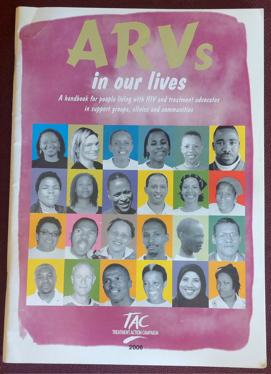 Just rediscovered this <a href="/TAC/">TAC</a> handbook in my personal HIV/AIDS museum library. It takes me back to the treatment literacy days, filled with memories and milestones in our journey.