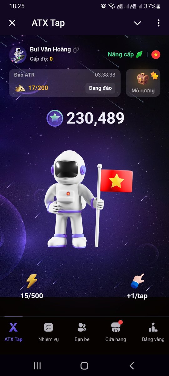 hoang_tbc's tweet photo. https://t.co/VPblYILWgi 

 Tham gia ATX Tap ngay để kiếm token ATR 
💰 Nhận 1,000,000 ATR hoàn toàn miễn phí 
🏆 Thưởng 2.5 tỷ tiền mặt 
💸 Kiếm lời khi niêm yết ATR https://t.co/ChYpvIEcwo