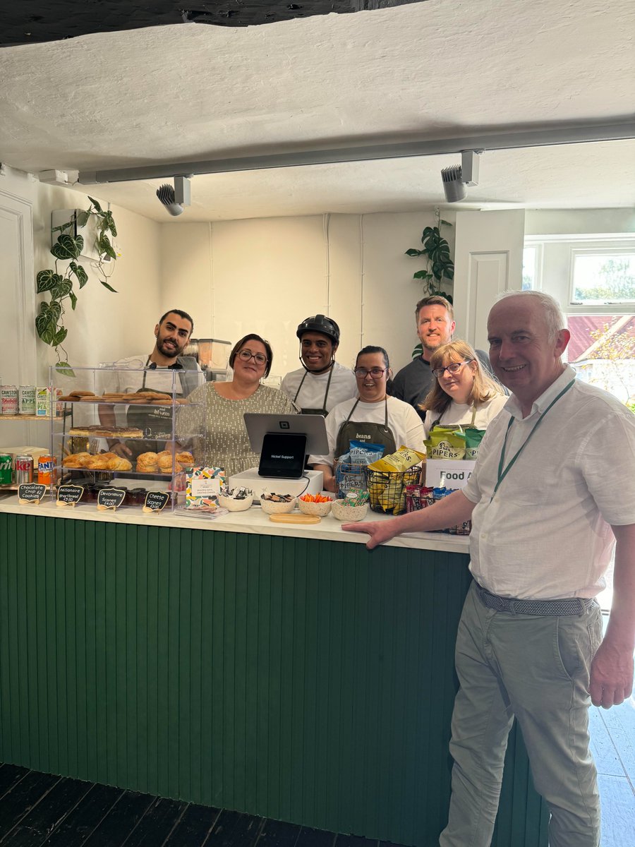 Cllr Barry Lewis, Leader of Sutton Council (@leadersutton) on Twitter photo Delighted to visit <a href="/NickelSupport/">Nickel Support</a> yesterday at their new cafe based in Whitehall Museum in Cheam.
It was great to meet the team to hear about their exciting plans for the future. I wish them lots of luck and urge everyone to go visit and enjoy the delicious cake & coffee! Delighted to visit <a href="/NickelSupport/">Nickel Support</a> yesterday at their new cafe based in Whitehall Museum in Cheam.
It was great to meet the team to hear about their exciting plans for the future. I wish them lots of luck and urge everyone to go visit and enjoy the delicious cake & coffee!