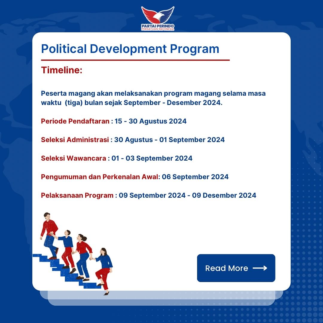 officialinews_'s tweet photo. DPP Partai Perindo mencari 10 Pemuda/i terbaik untuk mengikuti Political Development Program
Batch 01

https://t.co/UgzRGQwaRl

#PartaiPerindo #UntukIndonesiaSejahtera #TransformasiPerindo #PerindoUpdate https://t.co/OMKP543NHF