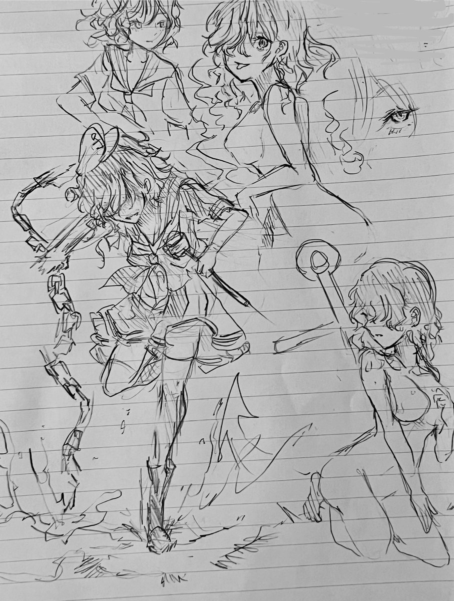 漫画描き描きしてるので
絵を描く余裕は無いです。
落書きは少々やりますが 