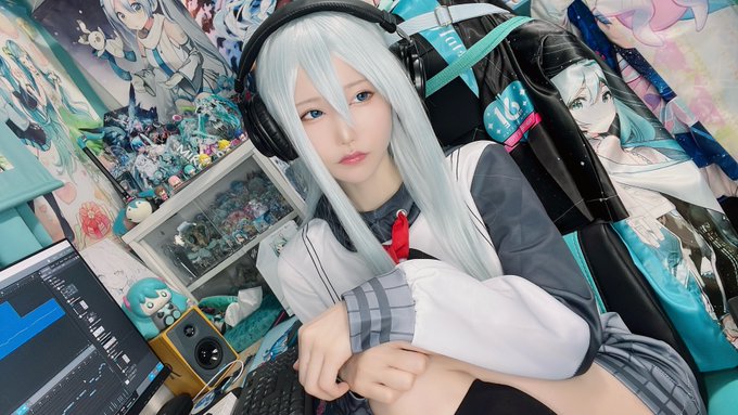 コスプレイヤーしらゆき（しらゆきミク）のTwitter画像41