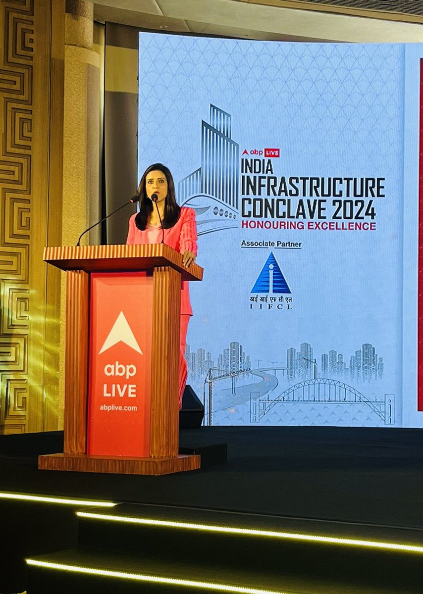 preetiddahiya's tweet image. What a brilliant day of engaging and insightful conversations on India’s Infra Revolution @abplive ‘s 
India Infrastructure Conclave 2024! #abplive #indiainfrastructureconclave
#emcee #sessionchair
