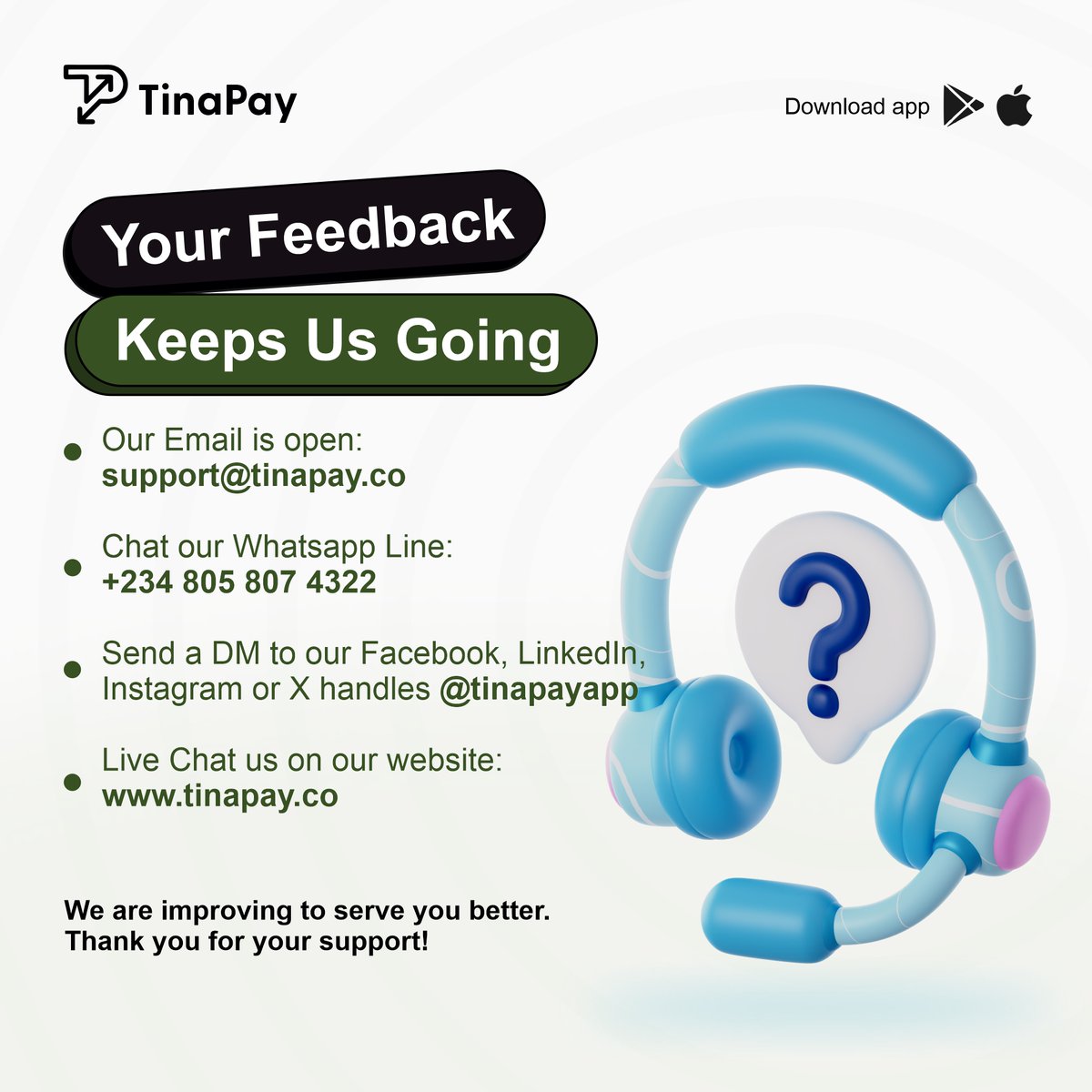 TinaPay tweet media